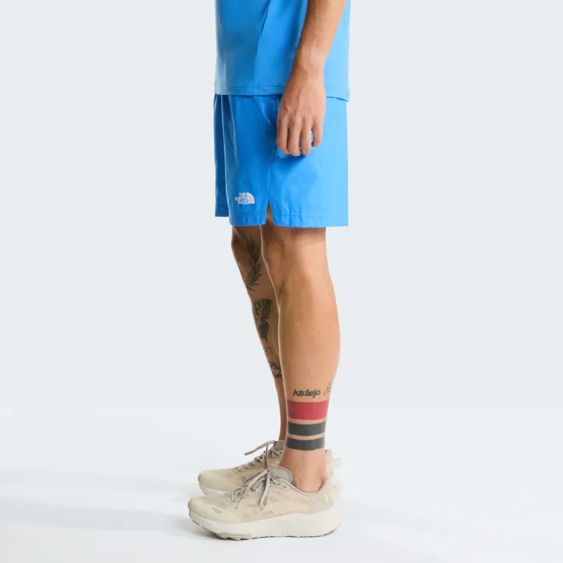 The North Face Men's 24/7 Pentadome Embossed 7 Shorts in Marina Blue-5