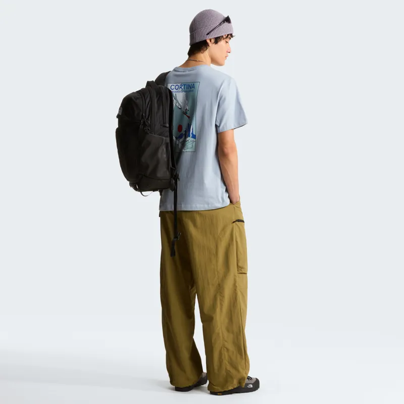 The North Face Men's Mountain Celebration Graphic Tee in Frost Grey-4