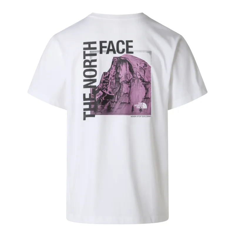 The North Face Men's Half Dome Photo Reg Tee in White-1
