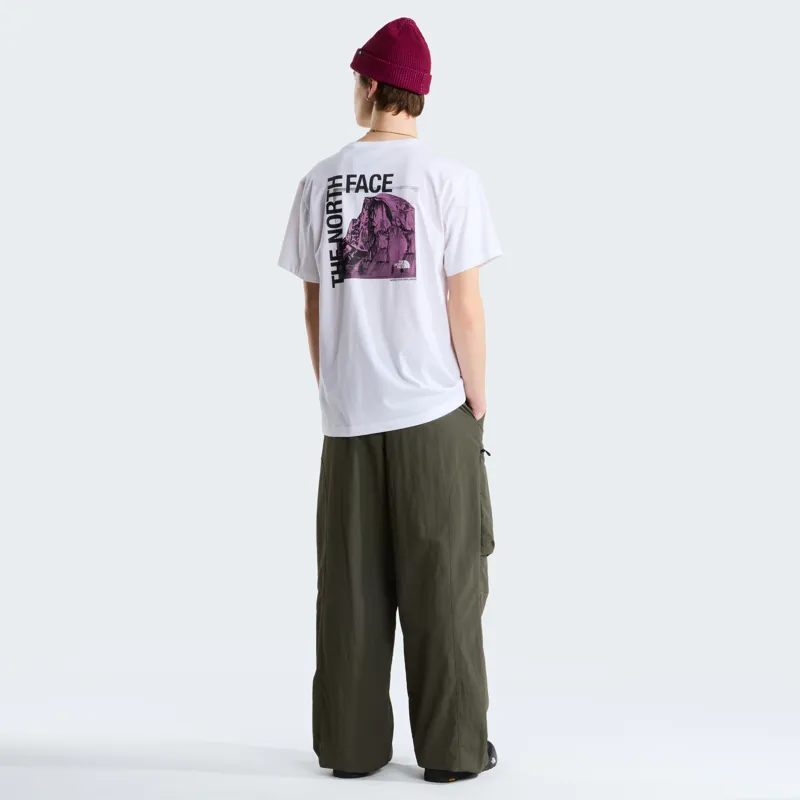The North Face Men's Half Dome Photo Reg Tee in White-4