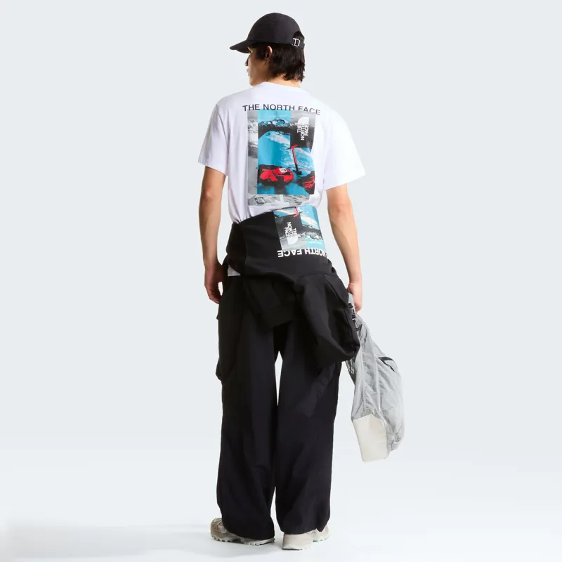 The North Face Men's Apex '75 Clg Tee in White-4