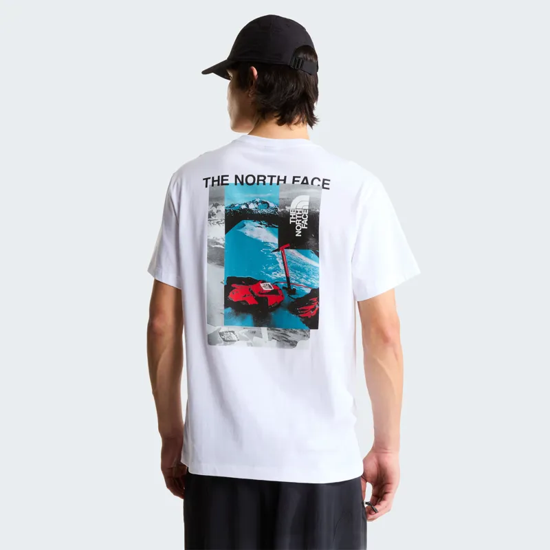 The North Face Men's Apex '75 Clg Tee in White-3