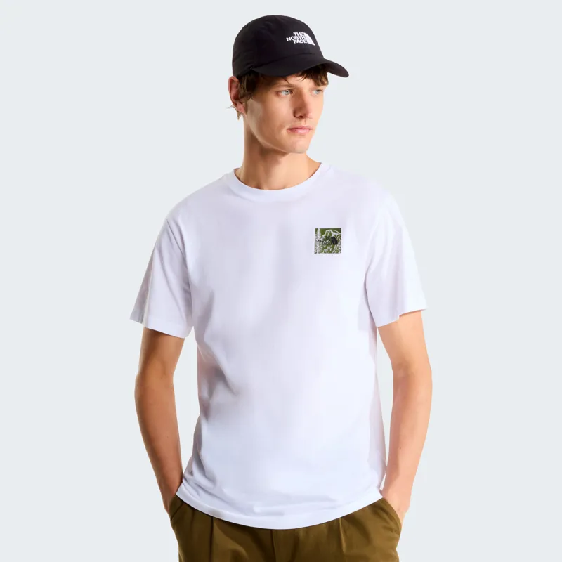 The North Face Men's Monte Reg Tee in White-2