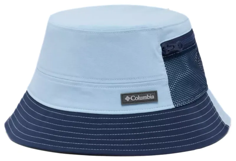Columbia Trek II Bucket Hat in Ripple Blue/Coll Navy
