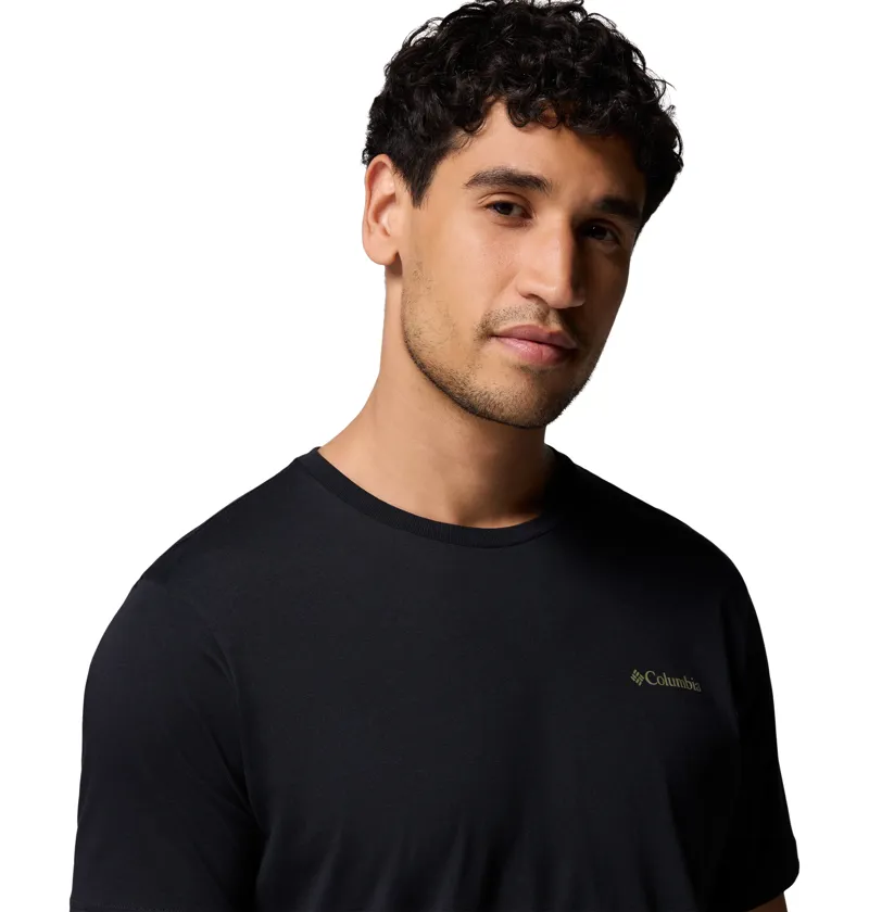 Columbia Men's North Cascades Tee in Black-3