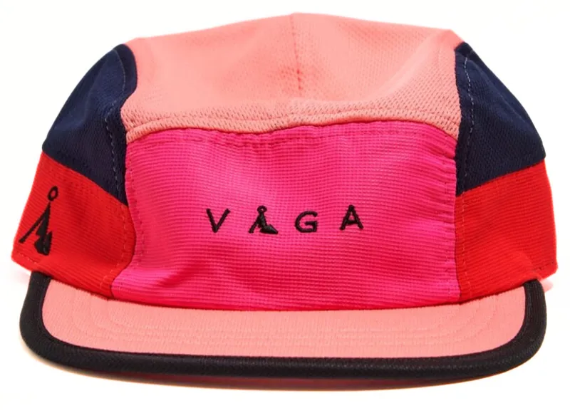 Vaga Club Cap in Red/Poster Pink/Peach
