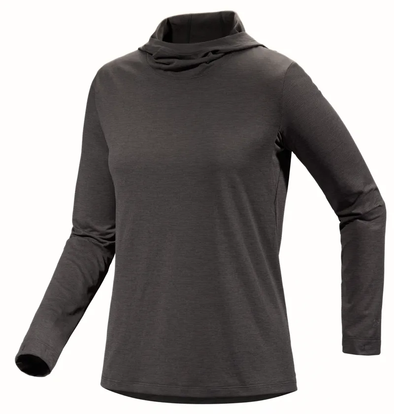 Arc'teryx Women's Taema Hoody in Black Heather