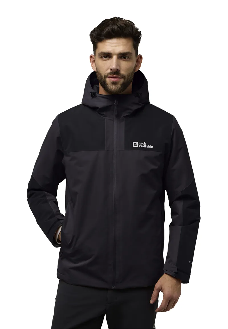 Jack Wolfskin Men's Jasper Insulated Jacket in Phantom-3