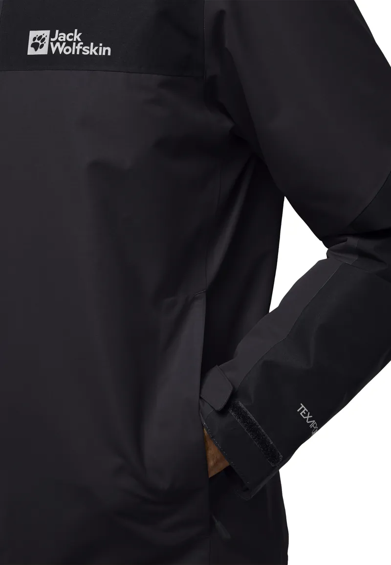 Jack Wolfskin Men's Jasper Insulated Jacket in Phantom-8