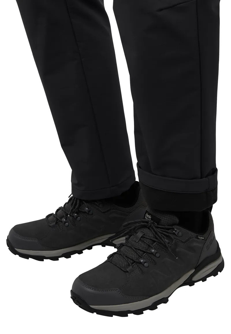 Jack Wolfskin Men's Activate Thermic Pants in Black-4
