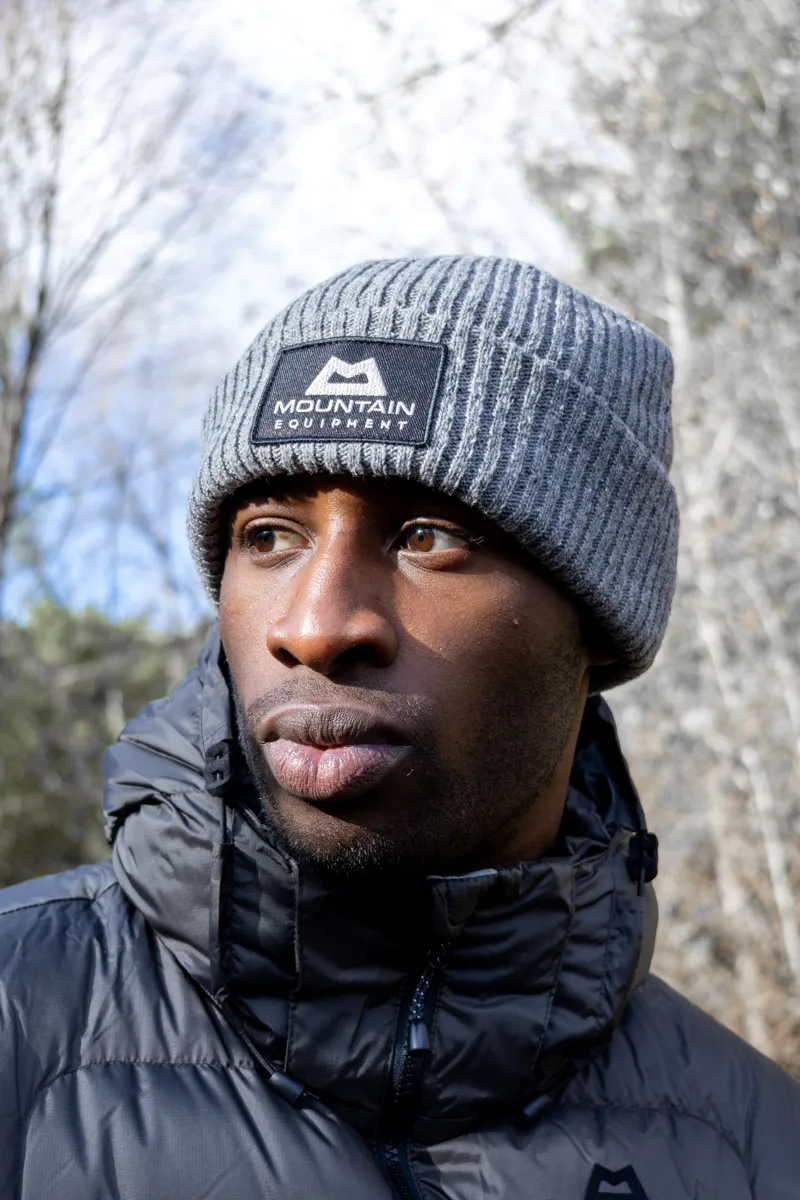Exclusive Mountain Equipment Glen Beanie III in Grey Marl-1