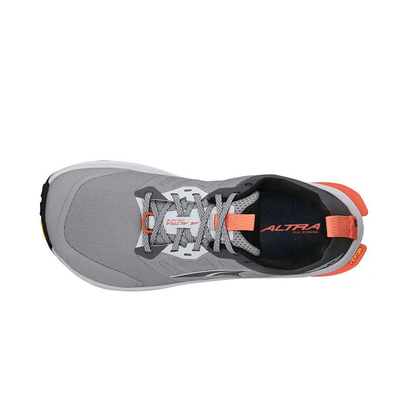 Altra Women's Lone Peak 9+ in Gray/Orange-2