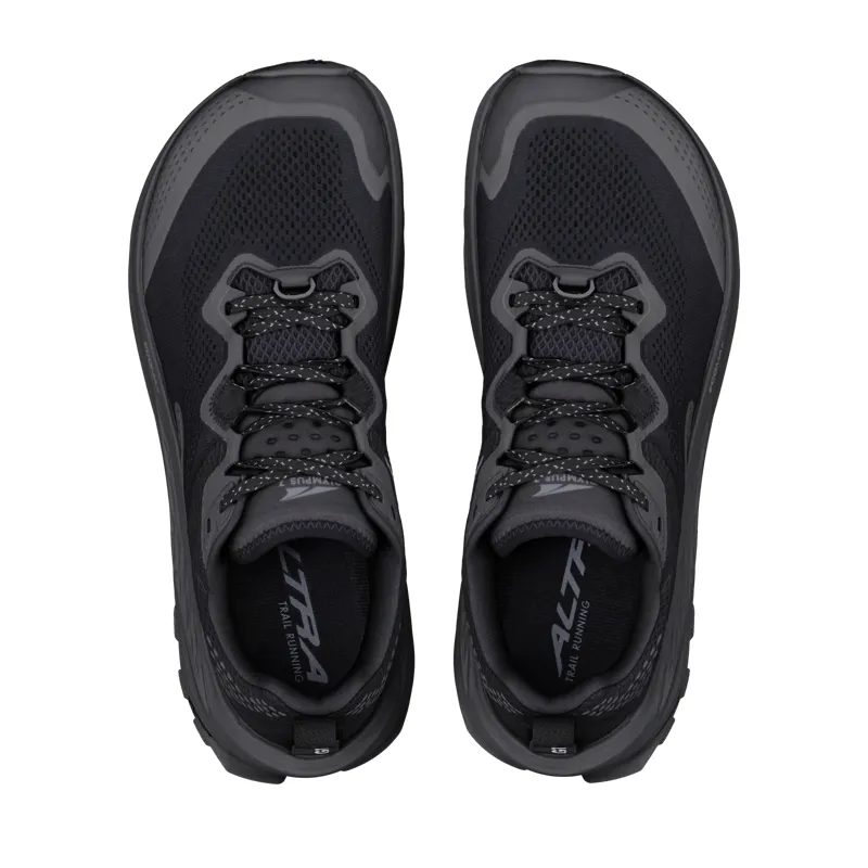 Altra Men's Olympus 7 in Black/Black/Dark Shadow-2