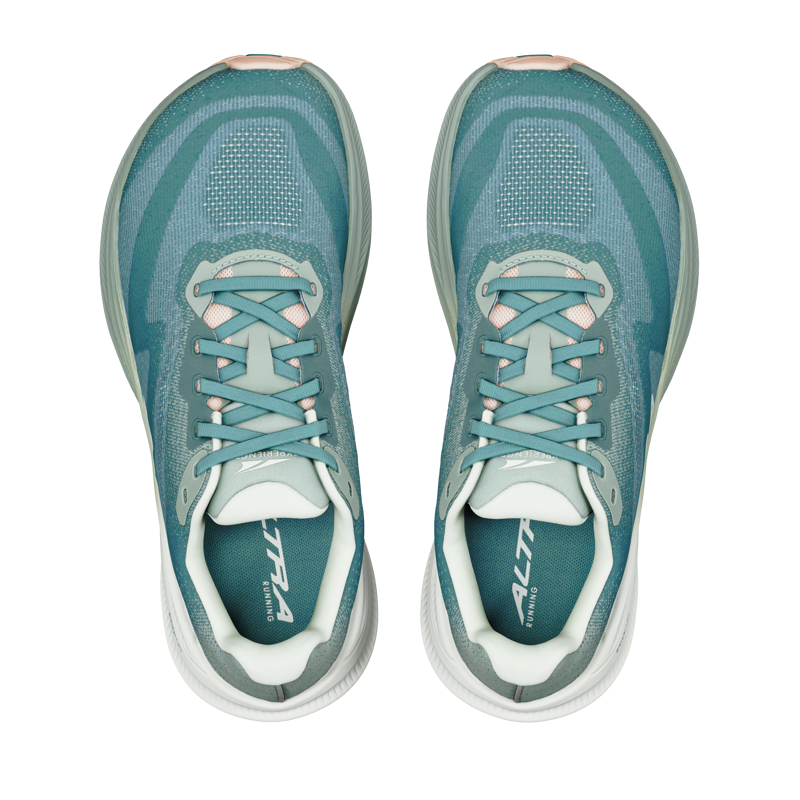 Altra Women's Experience Flow 3 in Sea Pine/Ice/Green Milieu-4