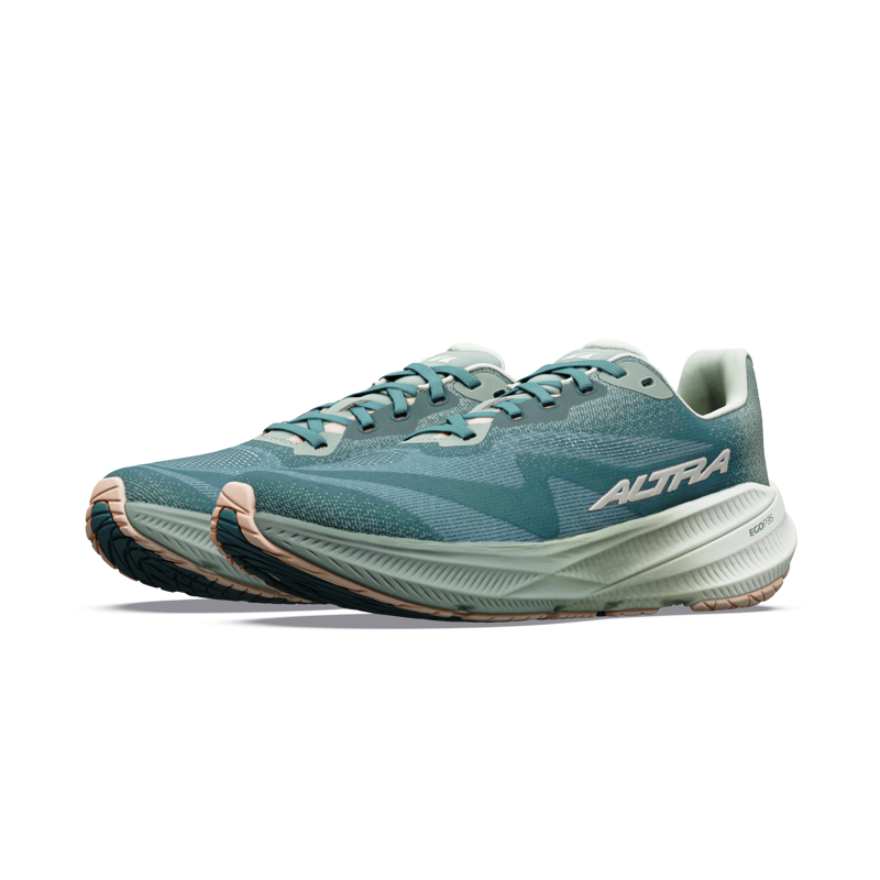 Altra Women's Experience Flow 3 in Sea Pine/Ice/Green Milieu-3