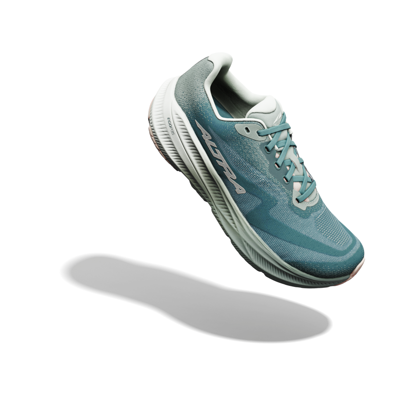 Altra Women's Experience Flow 3 in Sea Pine/Ice/Green Milieu-2