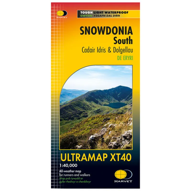 Harvey Maps Ultramap Snowdonia South: Cadair Idris and Dolgellau