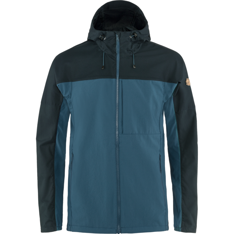 Fjallraven Men's Abisko Midsummer Jacket in Indigo Blue/Dark Navy