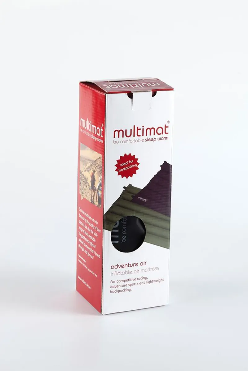 Multimat Adventure Air Inflatable Sleeping Mat in Black-2