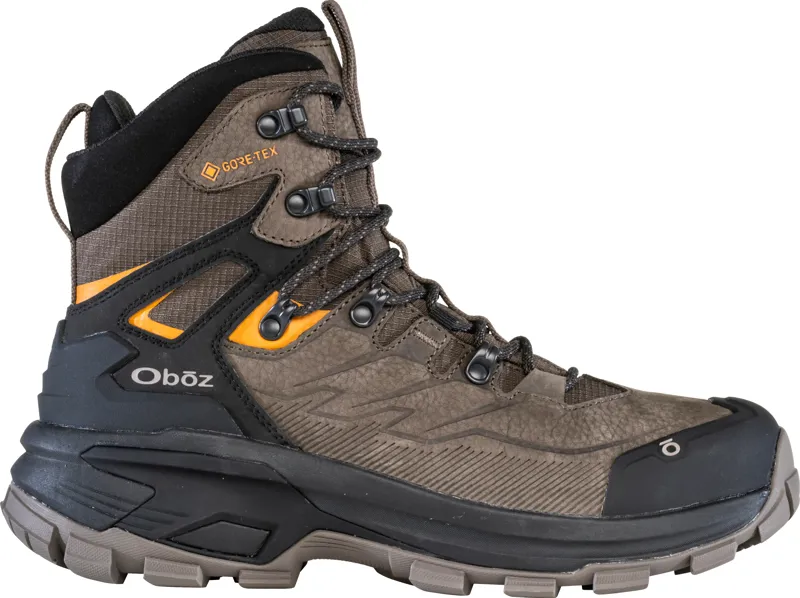 Oboz Men's Bridger Ridge Mid GTX Boots in Classic Brown-1