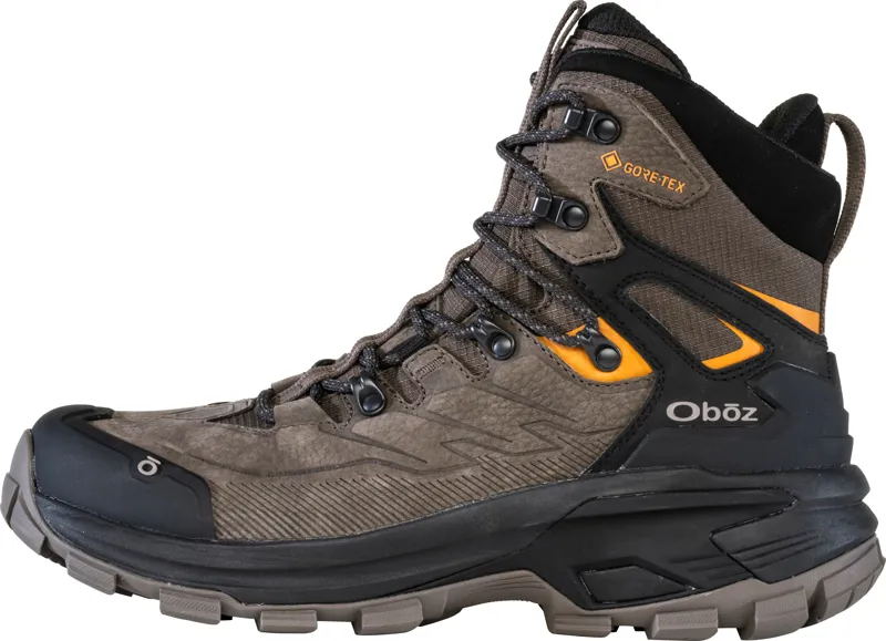 Oboz Men's Bridger Ridge Mid GTX Boots in Classic Brown-2