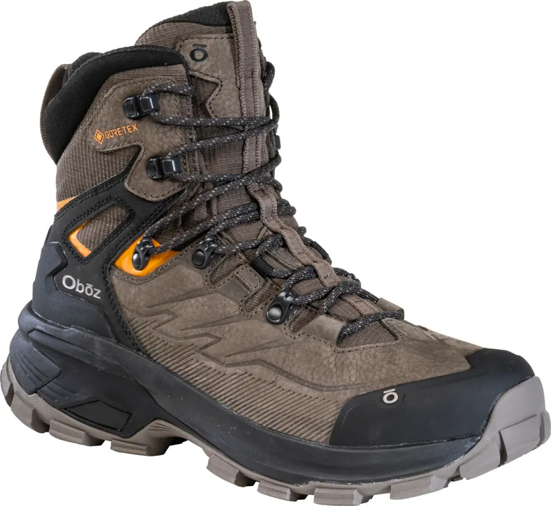 Oboz Men's Bridger Ridge Mid GTX Boots in Classic Brown