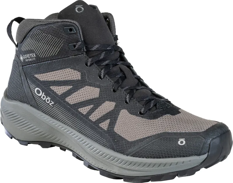 Oboz Men's Katabatic LT Mid GTX Boots in Black Sea-1