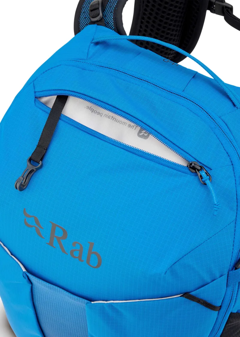 Rab Airox 24 in Maya Blue/Black-4