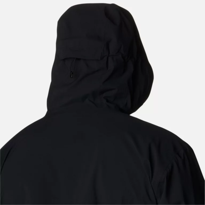 Columbia Men's Ampli-Dry Waterproof Shell Jacket in Black - Extended Sizes-5