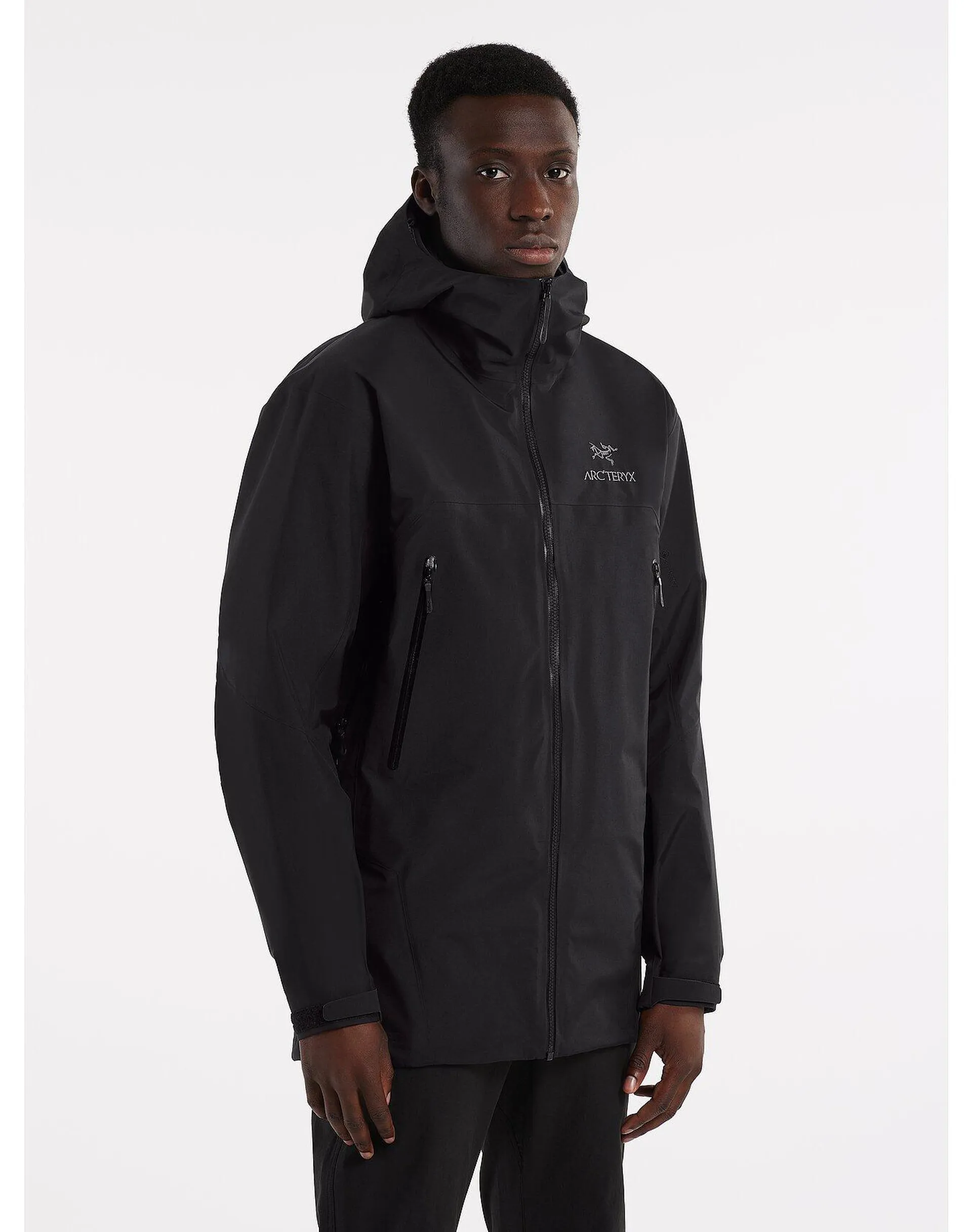 Arc'teryx Men's Beta Long Jacket in Black Arc'teryx Men's Beta Long Jacket in Black