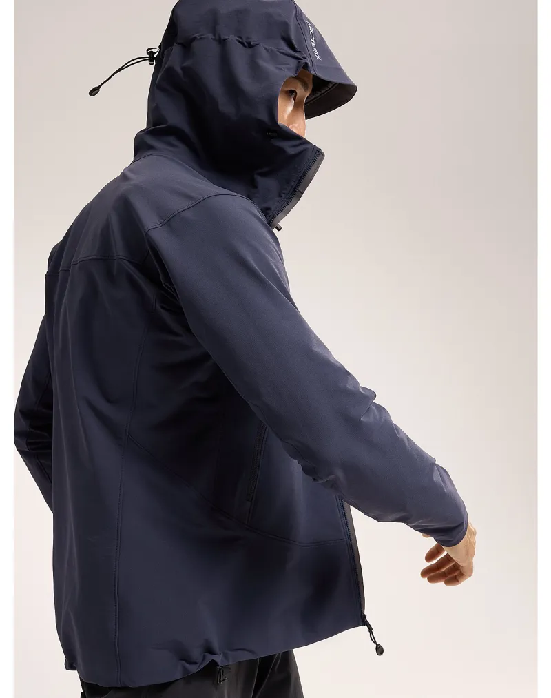 Arc'teryx Men's Gamma Hoody in Black Sapphire Arc'teryx Men's Gamma Hoody in Black Sapphire