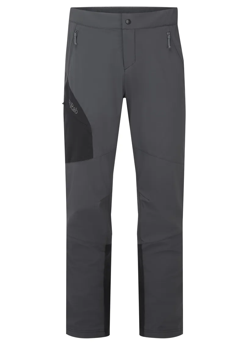 Rab Men's Ascendor Pants in Anthracite