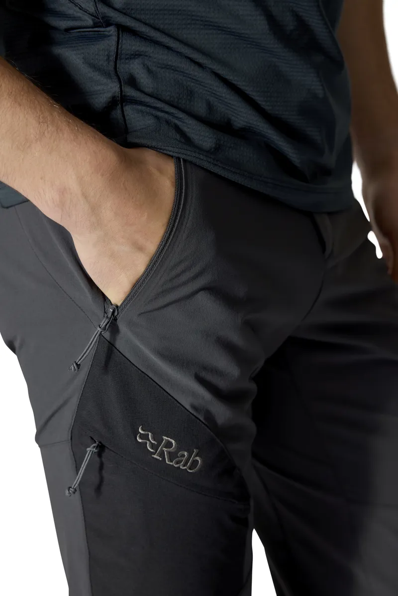 Rab Men's Ascendor Pants in Anthracite-8