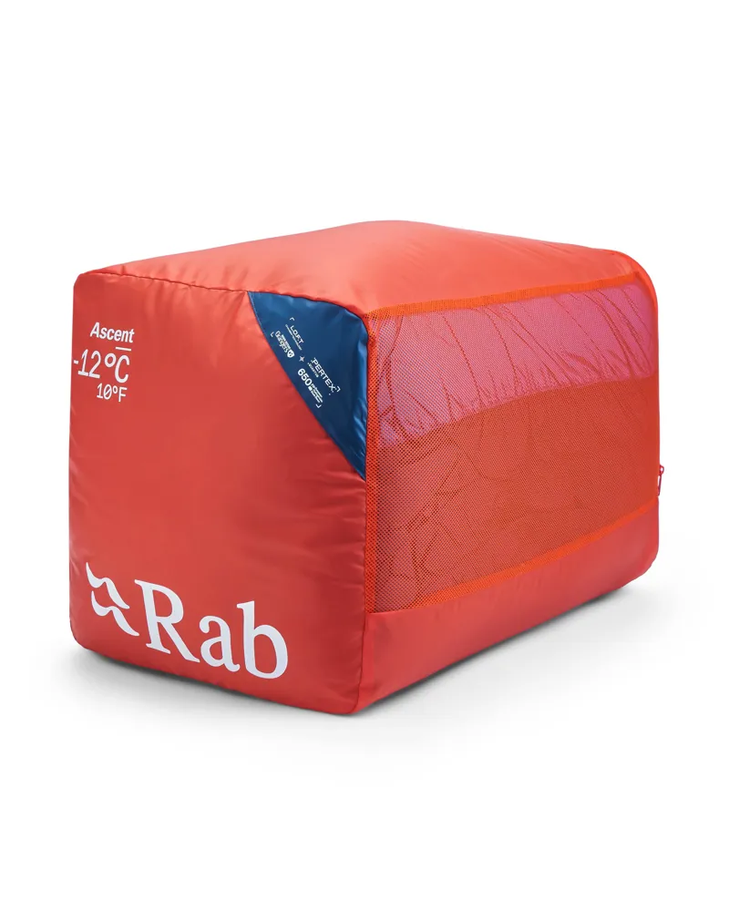 Rab Ascent -12C / 10F in Tempest Blue/Maya Blue-3