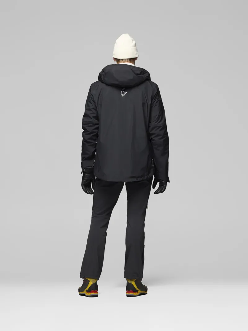 Norrona Men's Trollveggen Gore-Tex Pro Light Jacket in Caviar Black-5