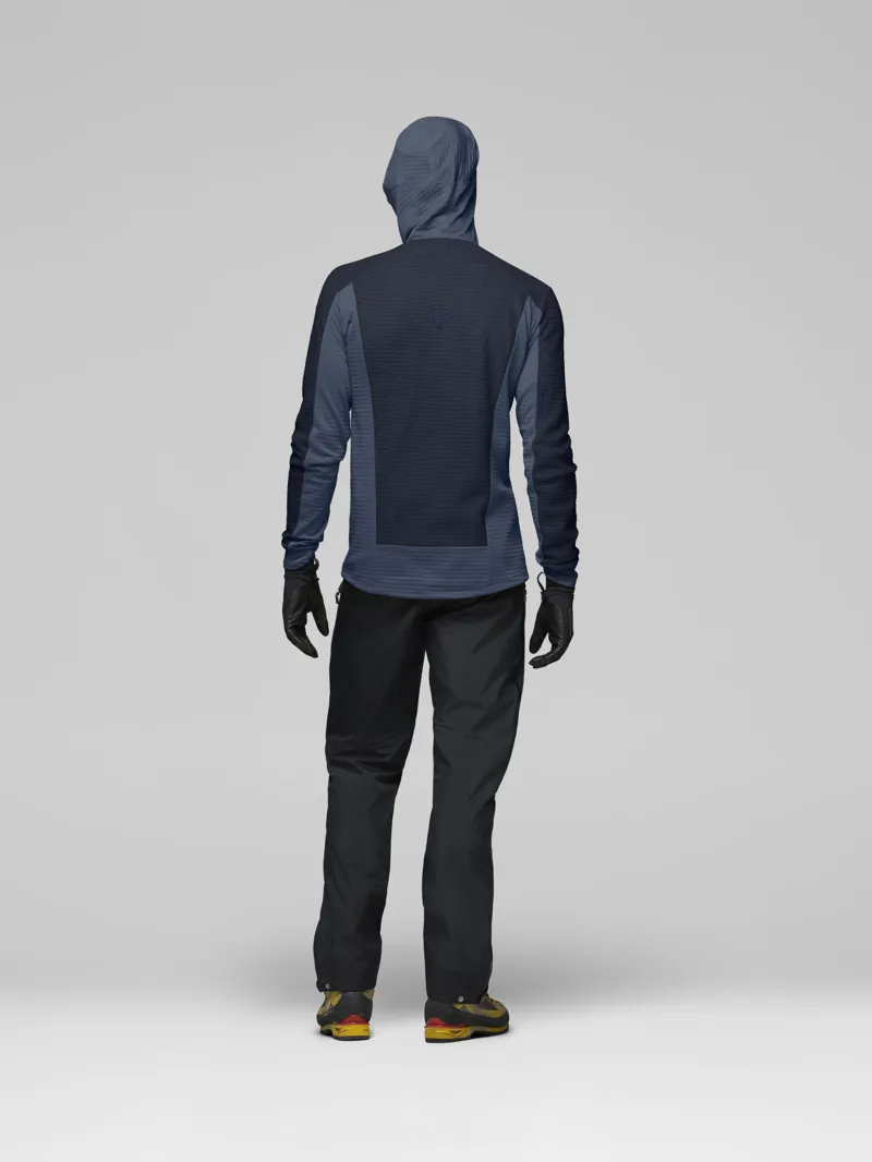 Norrona Men's Falketind Alpha120 Zip Hood in Indigo Night-5