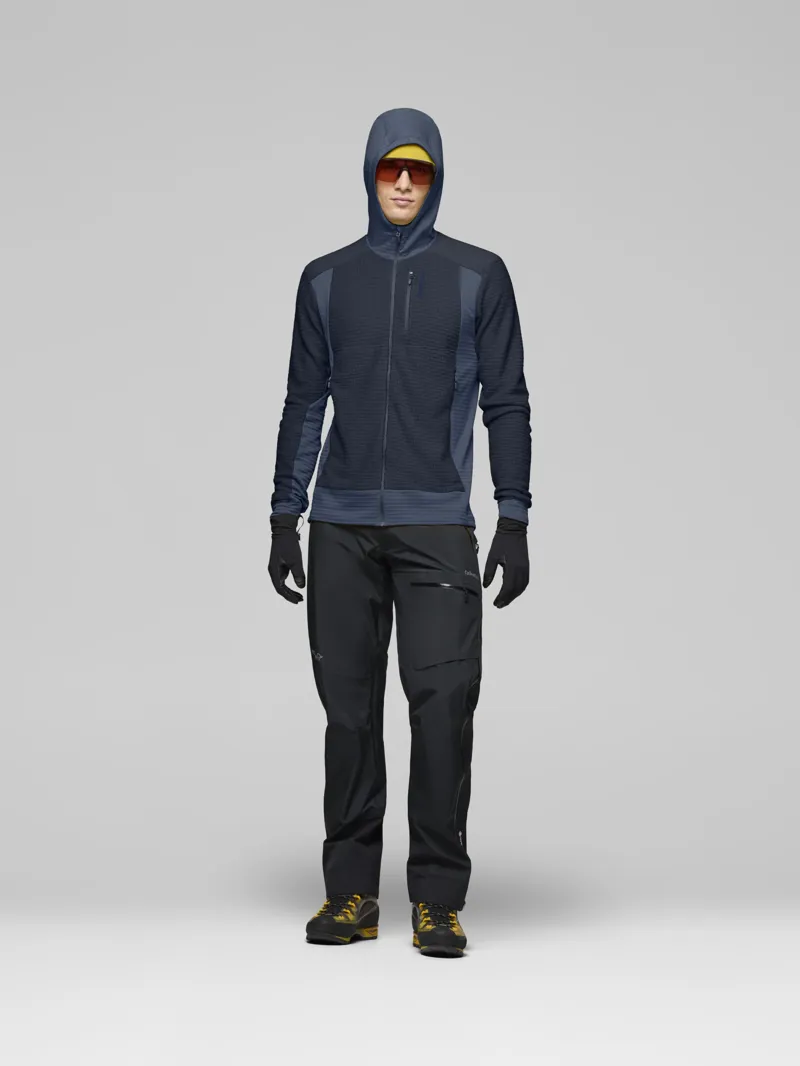 Norrona Men's Falketind Alpha120 Zip Hood in Indigo Night-3