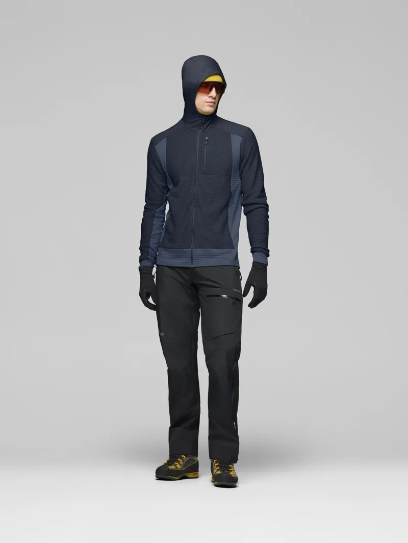 Norrona Men's Falketind Alpha120 Zip Hood in Indigo Night-4