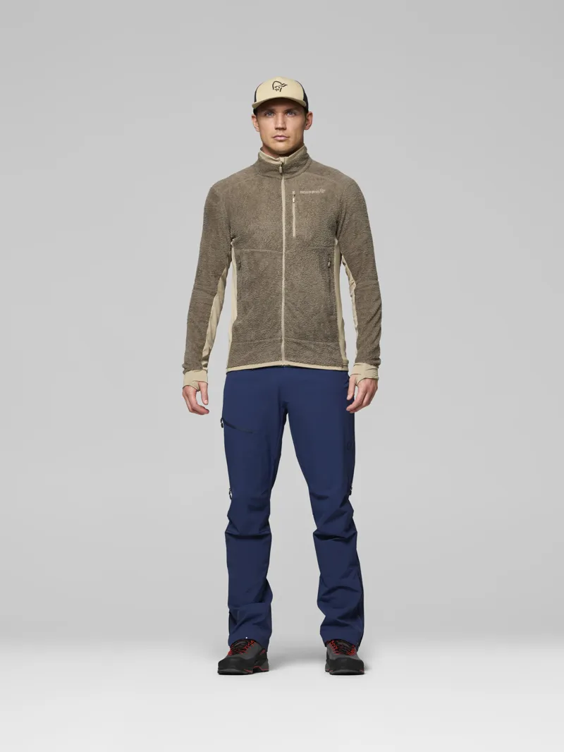 Norrona Men's Falketind Warm1 Active Jacket in Bungee Cord/Winter Twig-3