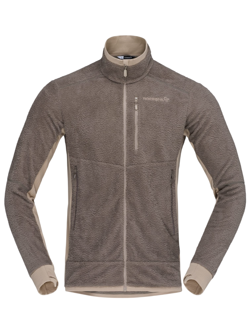 Norrona Men's Falketind Warm1 Active Jacket in Bungee Cord/Winter Twig