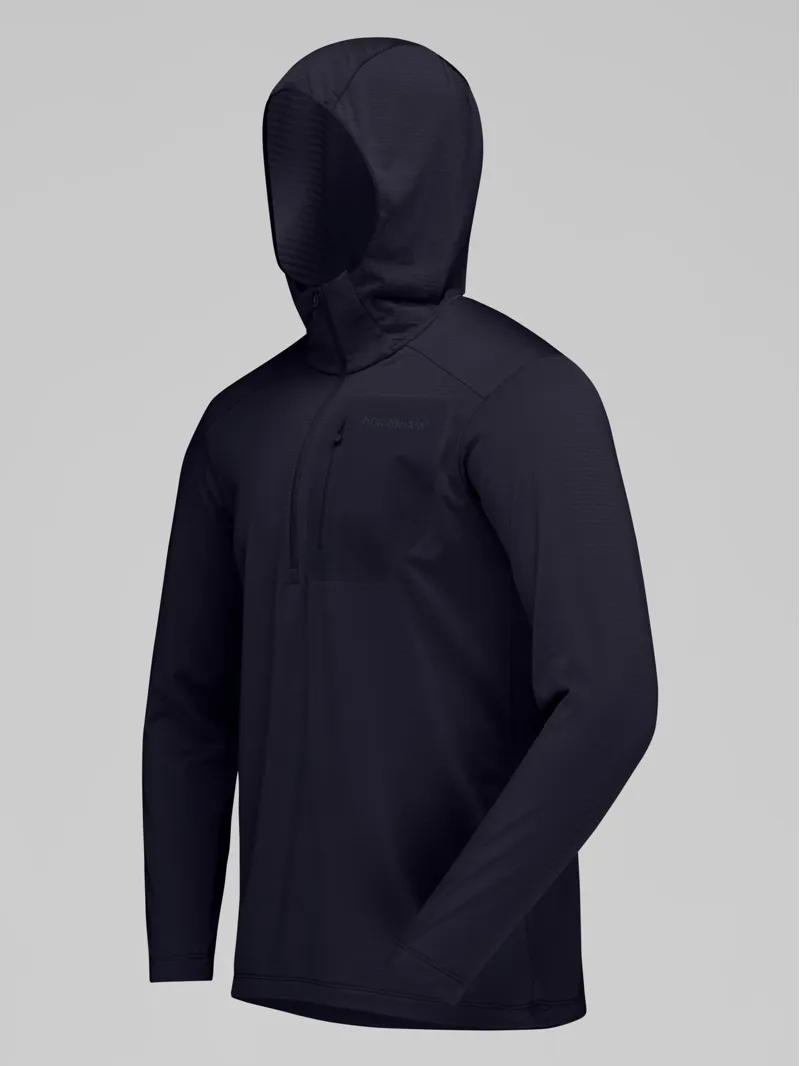 Norrona Men's Falketind Warm1 Hood in Caviar Black-1