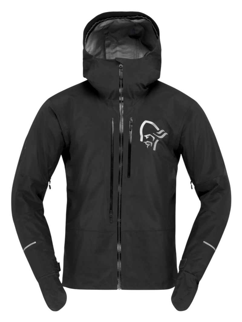 Norrona Men's Fjørå Gore-Tex Pro Jacket in Caviar Black