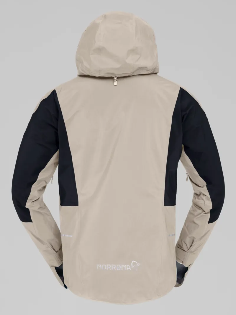 Norrona Men's Fjørå Gore-Tex Pro Jacket in Winter Twig/Caviar Black-2