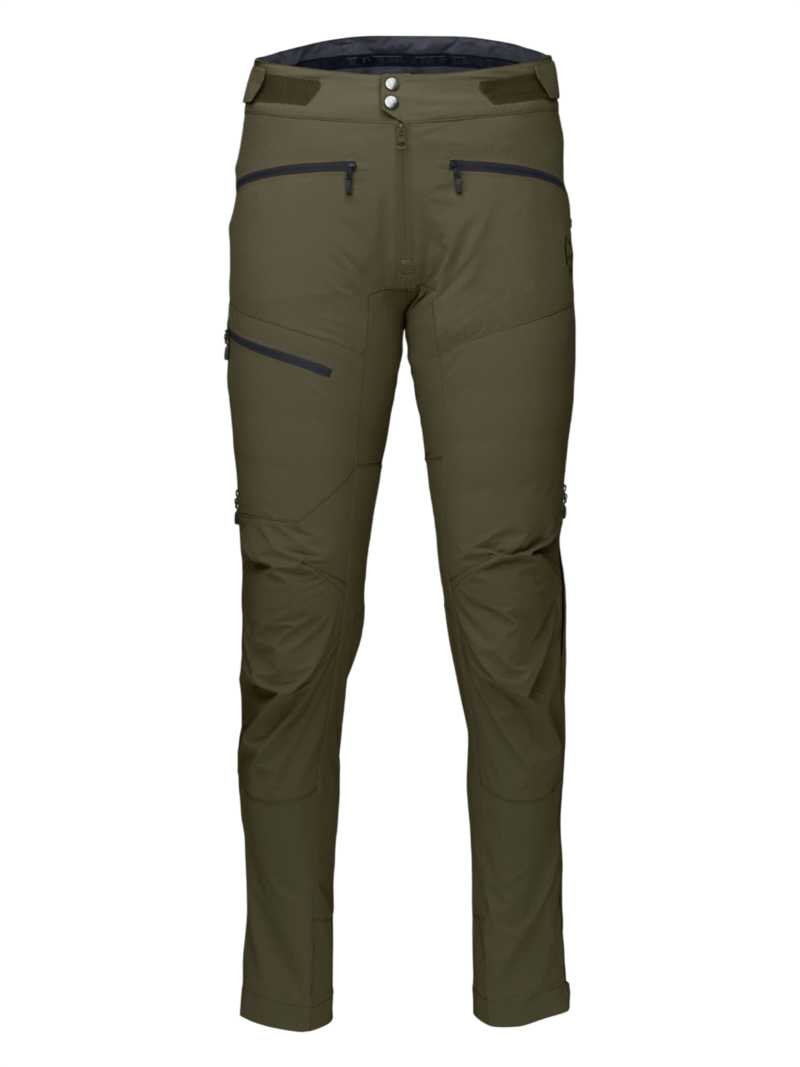 Norrona Men's Fjørå Flex1 Pants in Olive Night