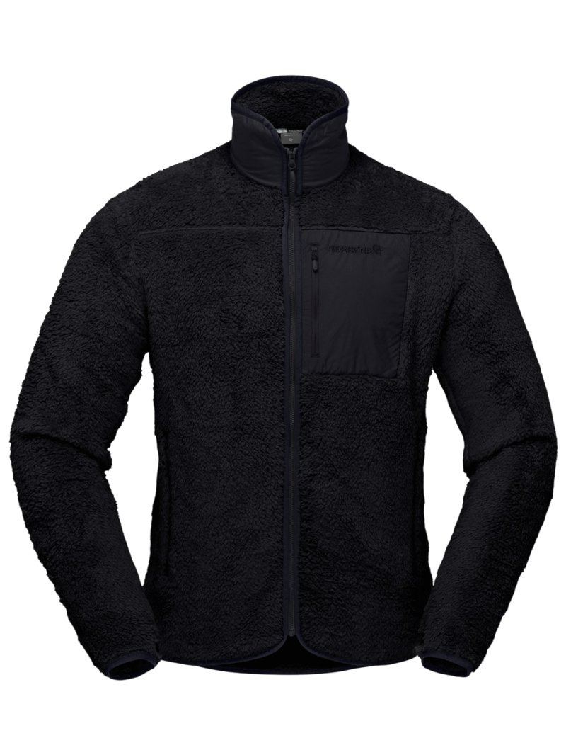 Norrona Men's Femund Warm3 Jacket in Caviar Black