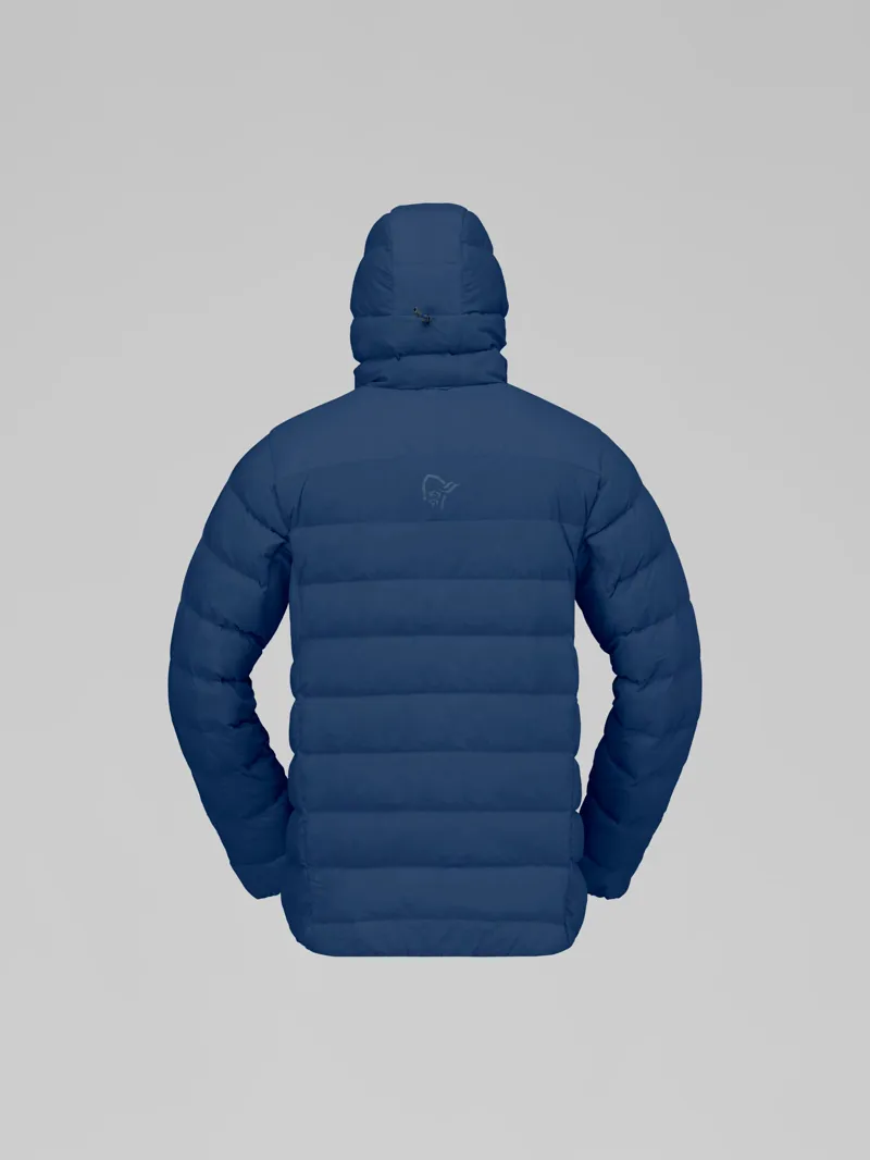 Norrona Men's Femund Down700 Zip Hood in Indigo Night-2
