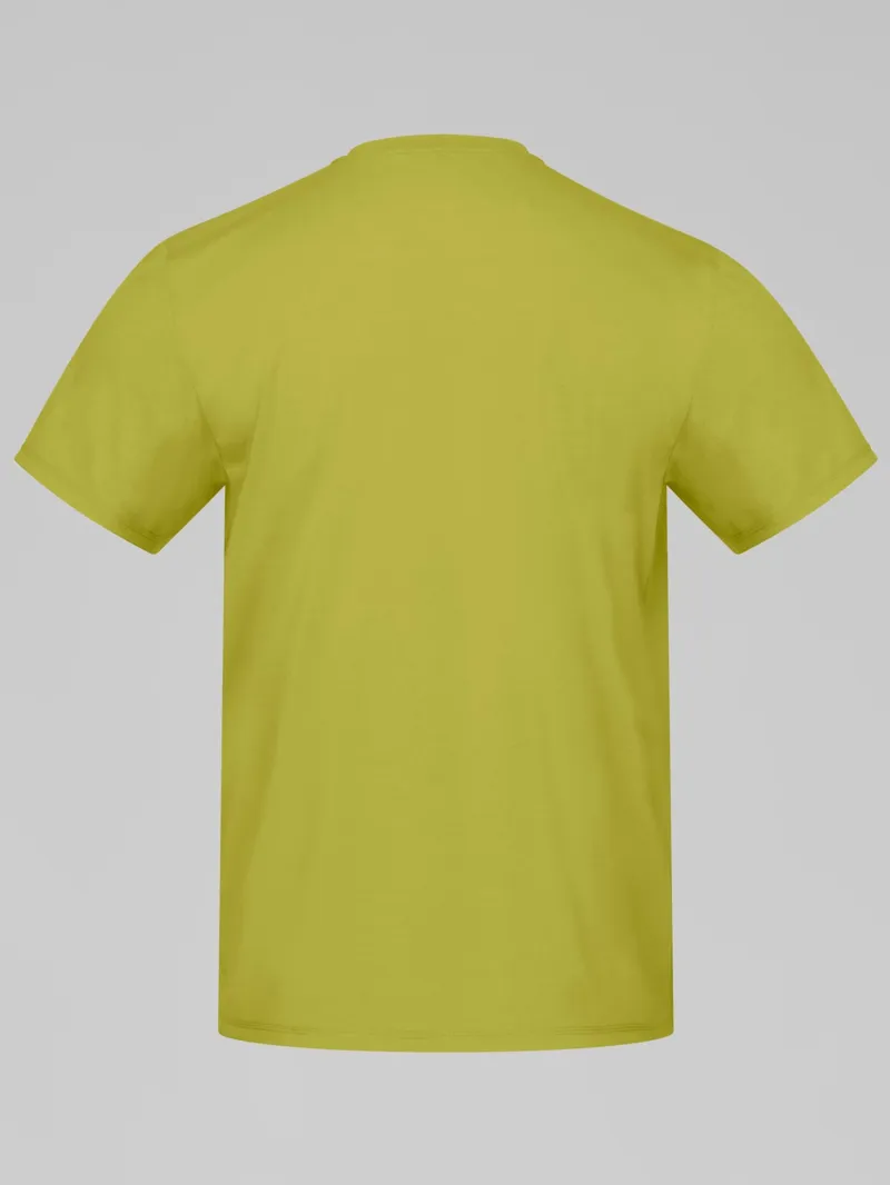 Norrona Men's Femund Tech T-Shirt in Golden Lime-2