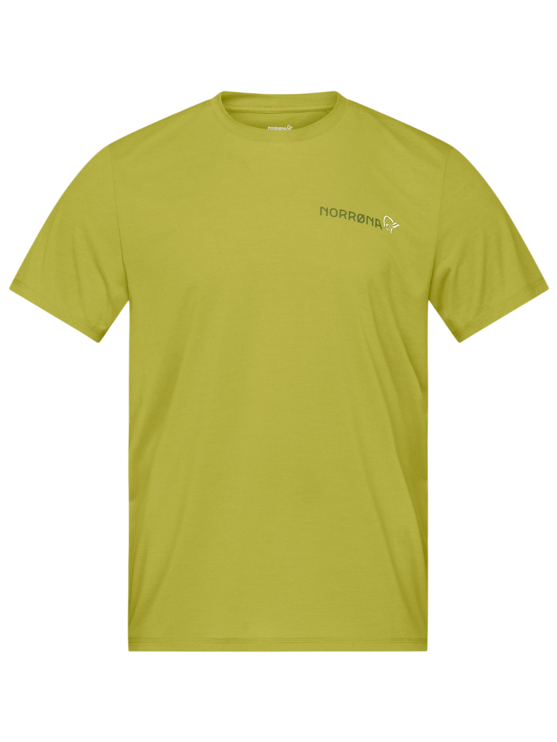 Norrona Men's Femund Tech T-Shirt in Golden Lime