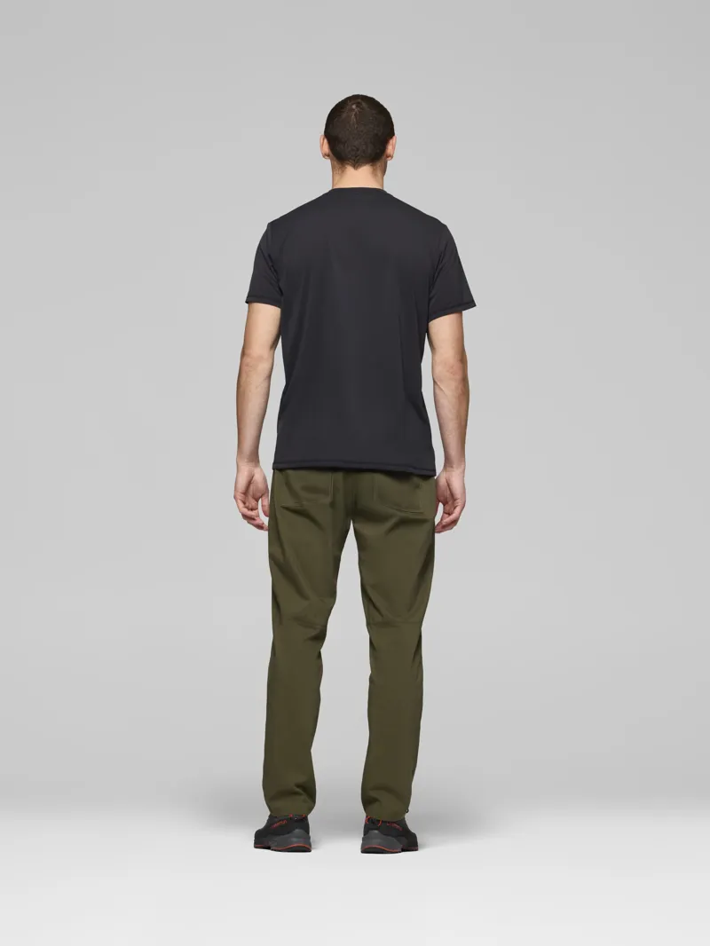 Norrona Men's Femund Tech T-Shirt in Caviar Black-5