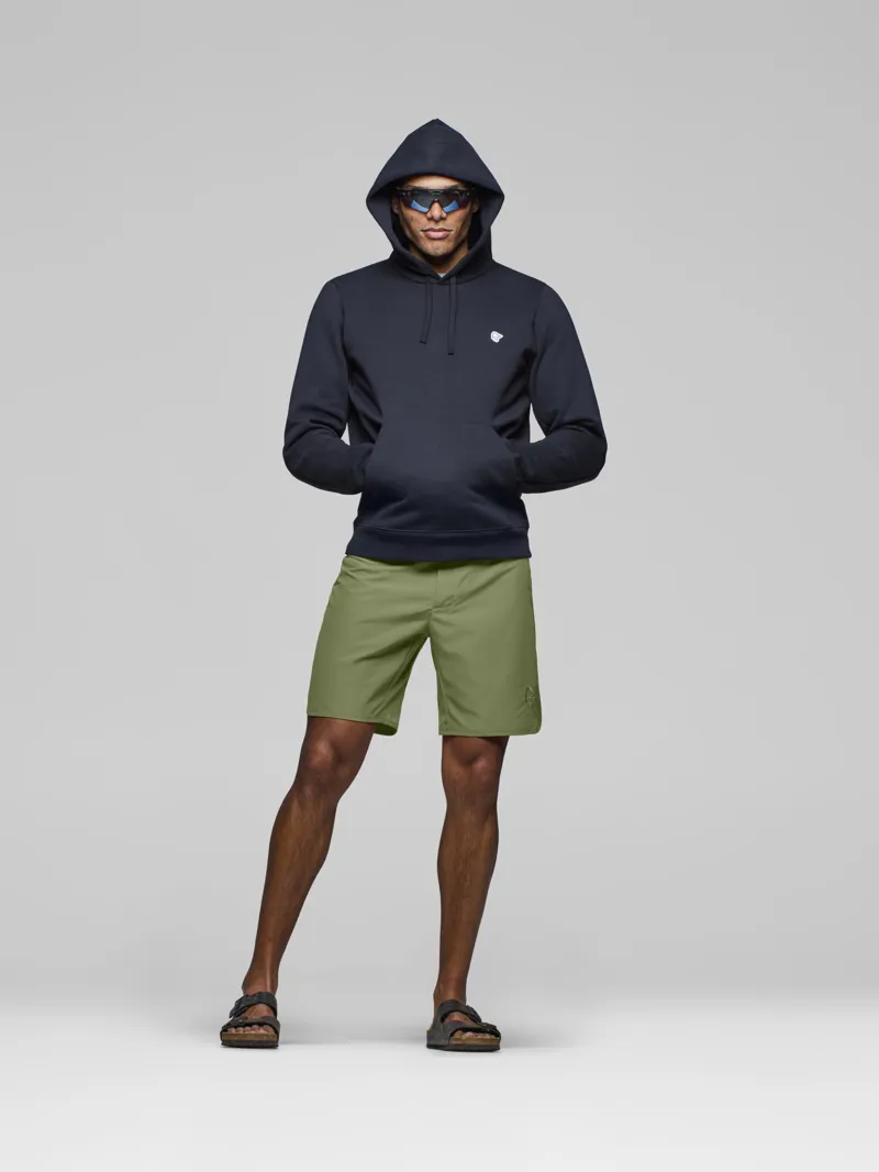 Norrona Men's Femund Silent Grid Shorts in Loden Green-3